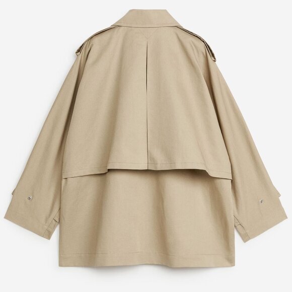 Arket Size S Oversized - Short Trench - Picture 2 of 5